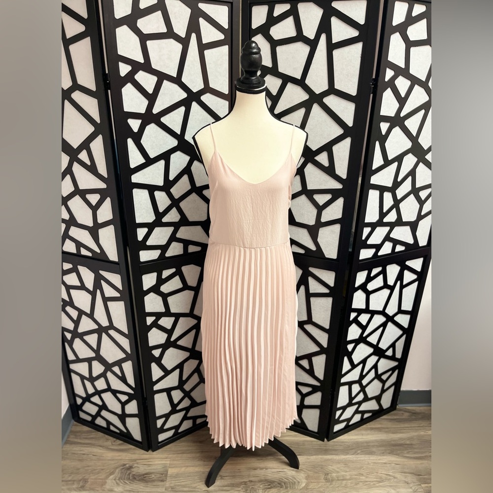 Rachel Roy ballet pink pleated dress - Picture 1 of 6